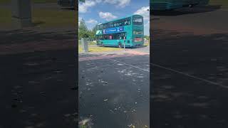 Arriva 4760 departing Thurmaston Asda bus dafdb250 [upl. by Ahsenor61]