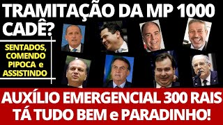 300 reais do auxílio emergencial Líderes assistindo estão sentados comendo pipoca e bebendo refri [upl. by Azelea]