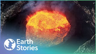 The Rare Phenomenon Of Lava Lakes  The Weather Files [upl. by Anaes]