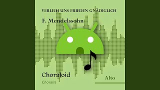 Verleih uns Frieden gnädiglich All voices [upl. by Ellinet]