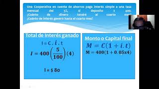 INTERÉS SIMPLE PROBLEMAS RESUELTOS ANÁLISIS Parte 3 [upl. by Erickson561]