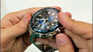 beautiful Casio Edifice chronograph watch EF539D1A2 unboxing [upl. by Gadmon]