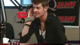 Robin Thicke Interview part 1 [upl. by Rissa]