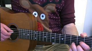 I Wish It Could Be Christmas Everyday  Wizzard  Guitar Lesson [upl. by Chev367]