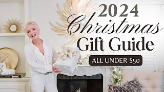 Christmas Gift Guide  Top Gift Ideas UNDER 50  BudgetFriendly amp Thoughtful Ideas for 2024 [upl. by Concettina]