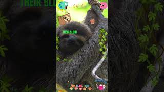 Sloth Slowness Natures Ultimate Camouflage Experts 🦥 educationalvideo sloth slow minigenius [upl. by Enohsal705]