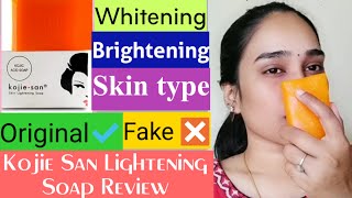 kojie san Lightening soap Review in tamilKojic AcidWhiteningChennaiSkinliteYa Its Manju [upl. by Imhskal]