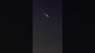 Luminous event debris on earth a satellite reentering the atmosphere on the sky of France [upl. by Abrahams27]