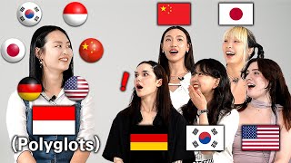 American Was Shocked by Indonesian Polyglots Speaking 6 LanguagesGuess the Language Prank [upl. by Enidaj741]