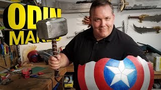 Odin Makes Captain Americas Broken Shield from Avengers Endgame [upl. by Sherrod363]