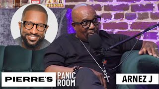 Arnez J talks about the 20yr  beef with Rickey Smiley recent one with another  Pierres Panic Room [upl. by Eleonora201]