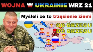 21 WRZ KRYM PŁONIE Ukraińcy Przeprowadzili NAJWIĘKSZY ATAK NA KRYM  Wojna w Ukrainie Wyjaśniona [upl. by Efeek209]