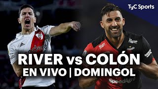 RIVER PLATE vs COLÓN ⚽ EN VIVO en TyC Sports  Domingol 🔥 [upl. by Nevaeh]