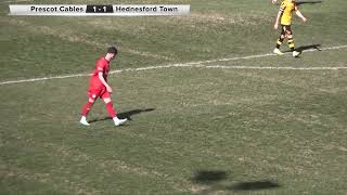 Prescot Cables v Hednesford Town Pitching In Northern Premier League [upl. by Stevenson]