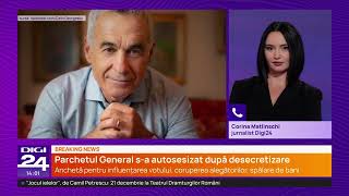 Parchetul General sa autosesizat după desecretizarea documentelor din ședința CSAT [upl. by Marlane]