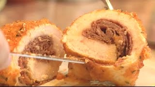 Easy Stuffed Chicken Recipe with Pastrami [upl. by Niwred160]