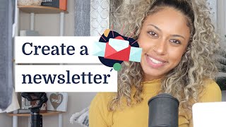 How to create a newsletter in 30 minutes [upl. by Musette]