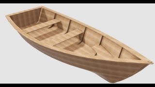 Autodesk Inventor  Part I  Design of a small Boat [upl. by Fern]