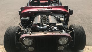 C5 Corvette Jeep Turbo Ideas  Jevette Part 4 [upl. by Renae562]