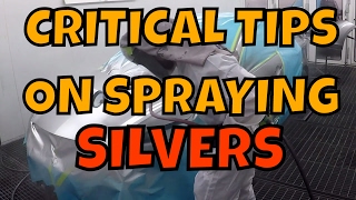 Critical tips when spraying silver with PPG WATER [upl. by Anaeerb418]