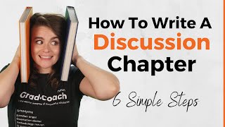 Dissertation Discussion Chapter How To Write It In 6 Steps With Examples [upl. by Piggy]