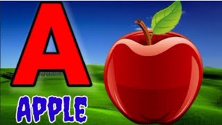 ABCD a to z ABCD afor apple bfor ball cfor cat ABCD kids cartoon English alfabet with picture [upl. by Macnamara]