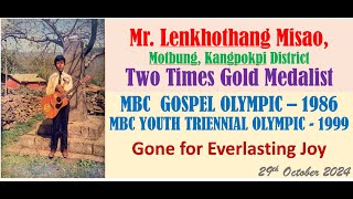 L Pu Lenthang Misao MBC Top Gospel singer 1986 amp 1989 gone to be with the Lord [upl. by Aihcela330]