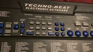 TechnoBeat Electronic Keyboard Track 8 — Up on the Housetop [upl. by Hudson]