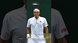 Roger Federer was something else at Wimbledon 🤩 tennis sports federer [upl. by Wolf]