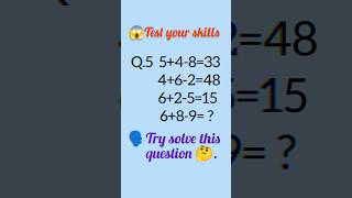 😱 Solve this question 90�iled shorts reasoning maths [upl. by Nidraj]