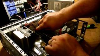 Working inside an HP Pavilion Slimline s3700f [upl. by Ancell110]