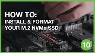 How to Install and Format Your M2 NVMe SSD  Inside Gaming With Seagate [upl. by Bever]