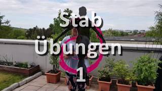 Majoretten  Stab  Übungen  Runde 1 [upl. by Morvin163]