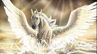 Pegasus The Winged Stallion  Greek Mythology Explained [upl. by Terriss249]