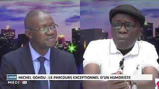 Michel Gohou comédien humoriste ivoirien  Le parcours exceptionnel dun humoriste [upl. by Bell]