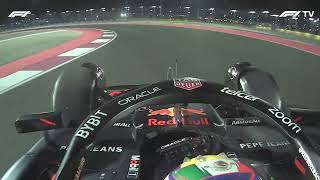 quotSergio Perez Spins Out and Sparks Controversy Refuses to Drive After Own Mistakequot QATAR GP 2024 [upl. by Hnaht]