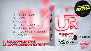 LIBRERIA DE DEMBOW  Vol2 EXTRA UR ⚡ Dembow Drum Kit x Colore GRATIS [upl. by Seligmann395]