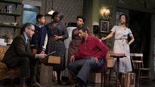 Review of quotA Raisin in the Sunquot with Denzel Washington at Ethel Barrymore Theatre [upl. by Brubaker296]