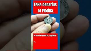 Falso denario de Plotinacoin fake [upl. by Laamak]