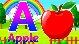 A for apple  अ से अनार  abcd phonics song  a for apple b for ball c for cat  abcd song  abcde [upl. by Akinit183]