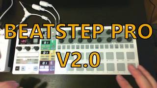 Arturia BeatStep Pro v20 Firmware Overview  Polyrhythms actually Polymeter Rolls and more [upl. by Acinimod]