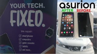 Asurion Fixed My Samsung Note 9 Cracked Screen Under Verizon Mobile Protect Insurance Plan [upl. by Adnwahsal]