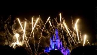 Disney Wishes Nighttime Spectacular With Jiminy Cricket [upl. by Iznyl]