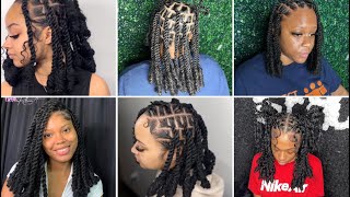 How to do invisible locs using two different methods [upl. by Enelia866]