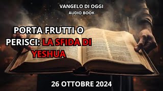 Vangelo di Oggi Yeshua Avverte Convertiti Prima Che Sia Tardi [upl. by Annuahs]