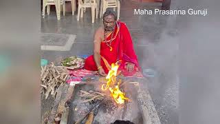 Raja Shyamala Maha Mantra Homam  Maha Prasanna Guruji [upl. by Ataynik]