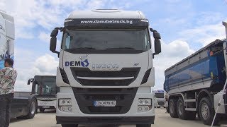 Iveco Stralis 460 NP CNG Tractor Truck 2019 Exterior and Interior [upl. by Aderfla]