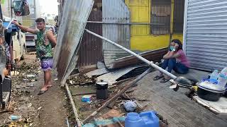 Typhoon Odette experienced dec 2021 [upl. by Ardnusal]