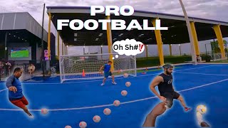 Average Soccer Player Plays Pros NONStop Action  Player Eye View [upl. by Asiled]