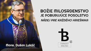 Božie milosrdenstvo je poburujúce posolstvo Nádej pre každého hriešnika │ o Dušan Lukáč [upl. by Leno]